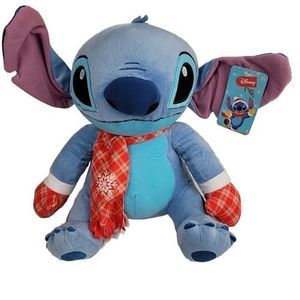 Disney Stitch‎ Plush Christmas 2022 Stuffed Toy Just Play made for Macy's